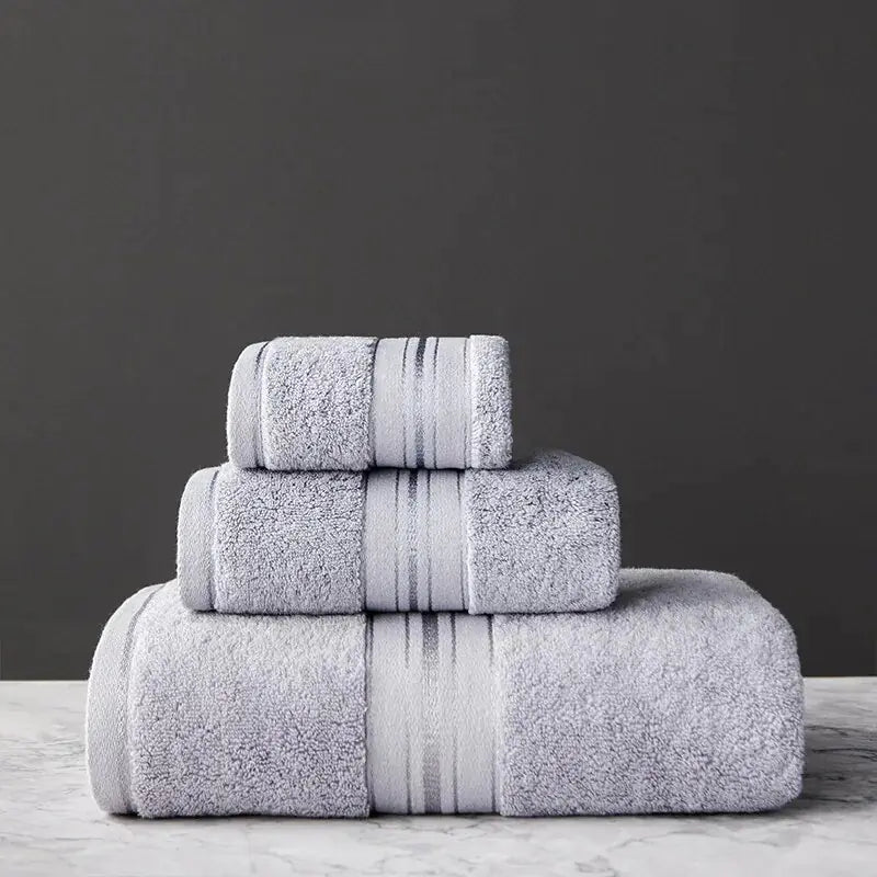 New Egyptian Cotton Bath Towel Sets