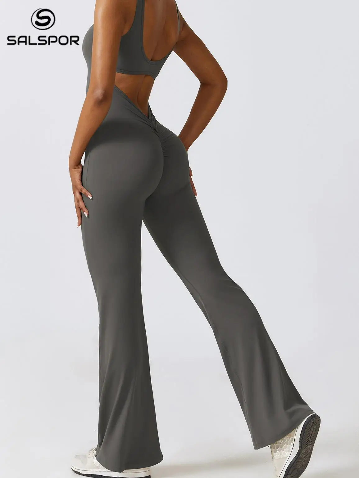 Sexy V Everyday High Waist Jumpsuit