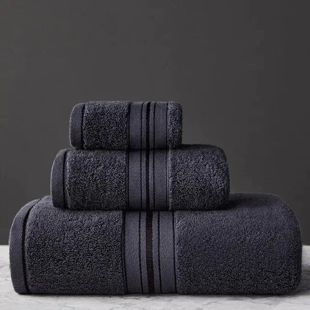 New Egyptian Cotton Bath Towel Sets