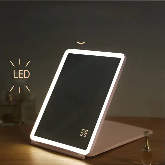 Folding LED Touch Mirror