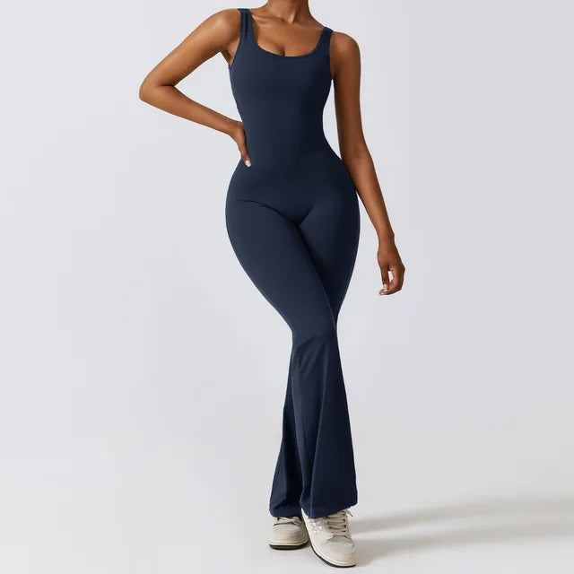 Sexy V Everyday High Waist Jumpsuit