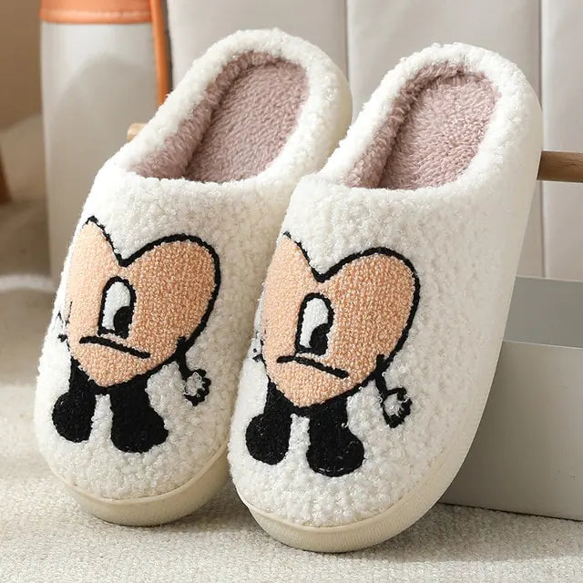 Woman Flannel Non-Slip Slippers