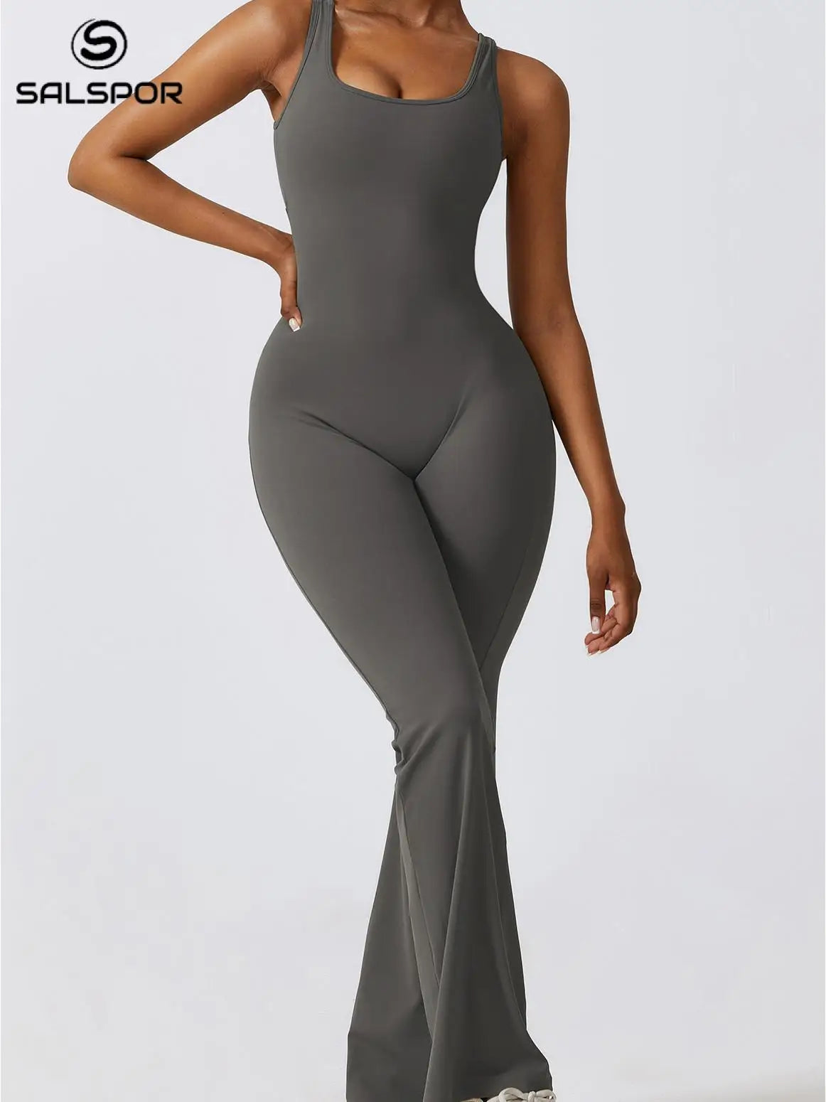 Sexy V Everyday High Waist Jumpsuit