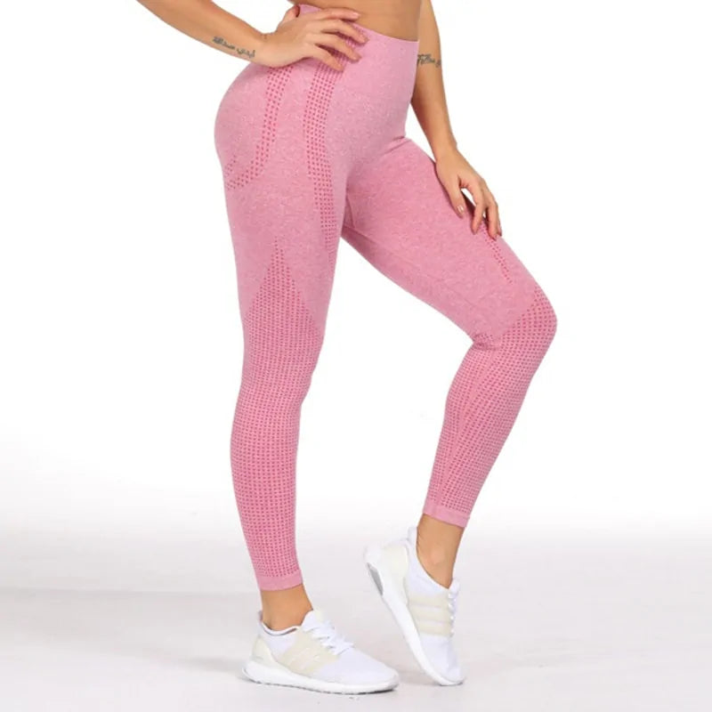 Women Seamless Tummy Control Leggings