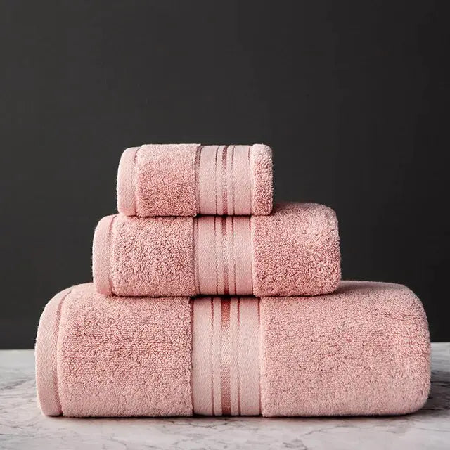 New Egyptian Cotton Bath Towel Sets