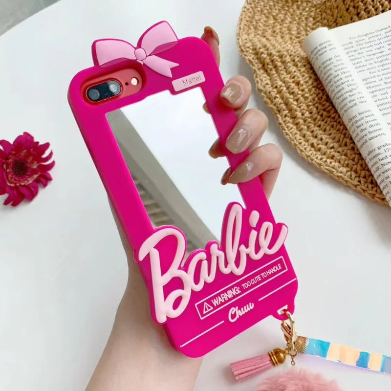 Barbie Bow Mirror iPhone Case