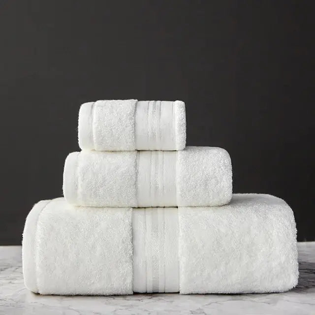 New Egyptian Cotton Bath Towel Sets