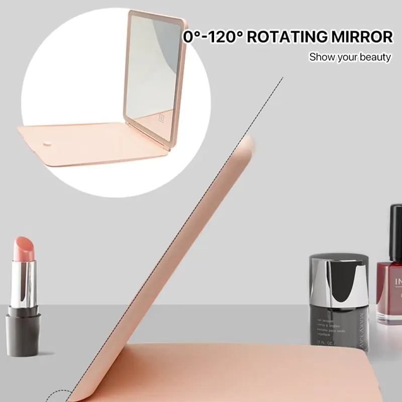 Folding LED Touch Mirror