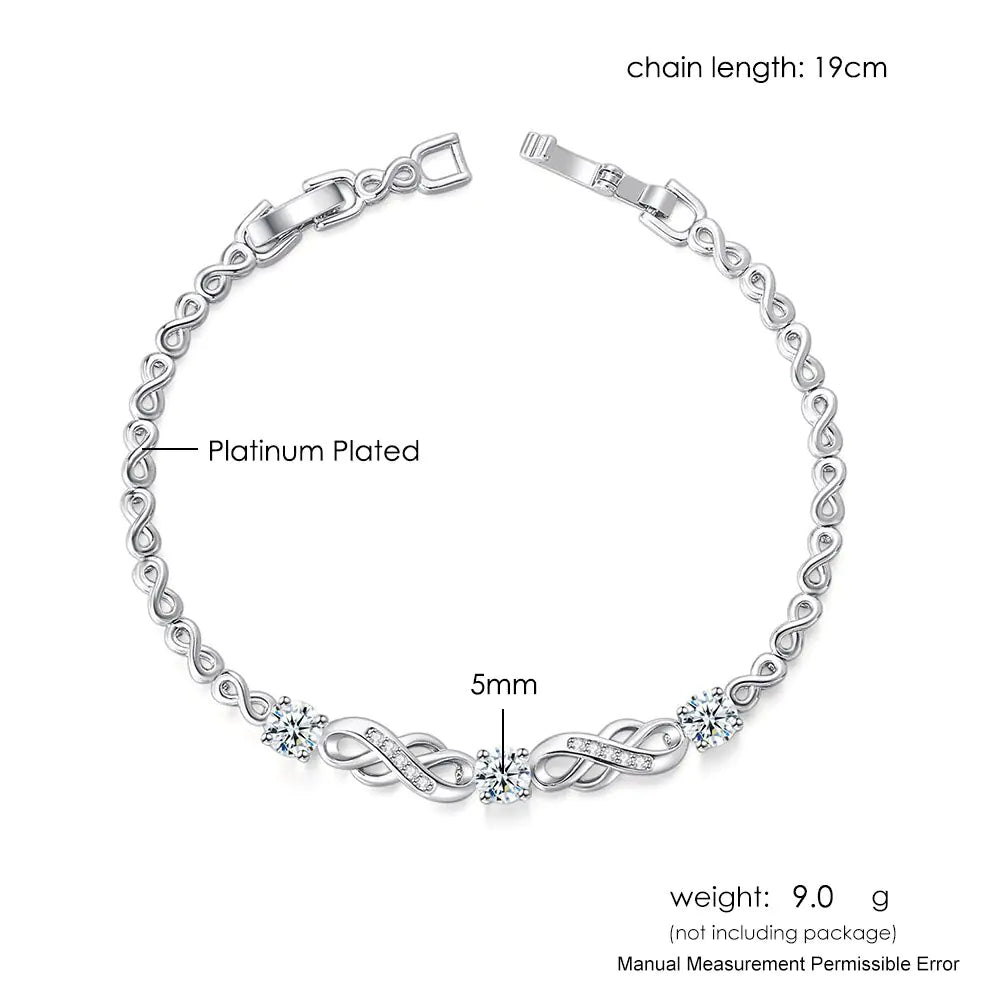Infinity Bracelets for Women